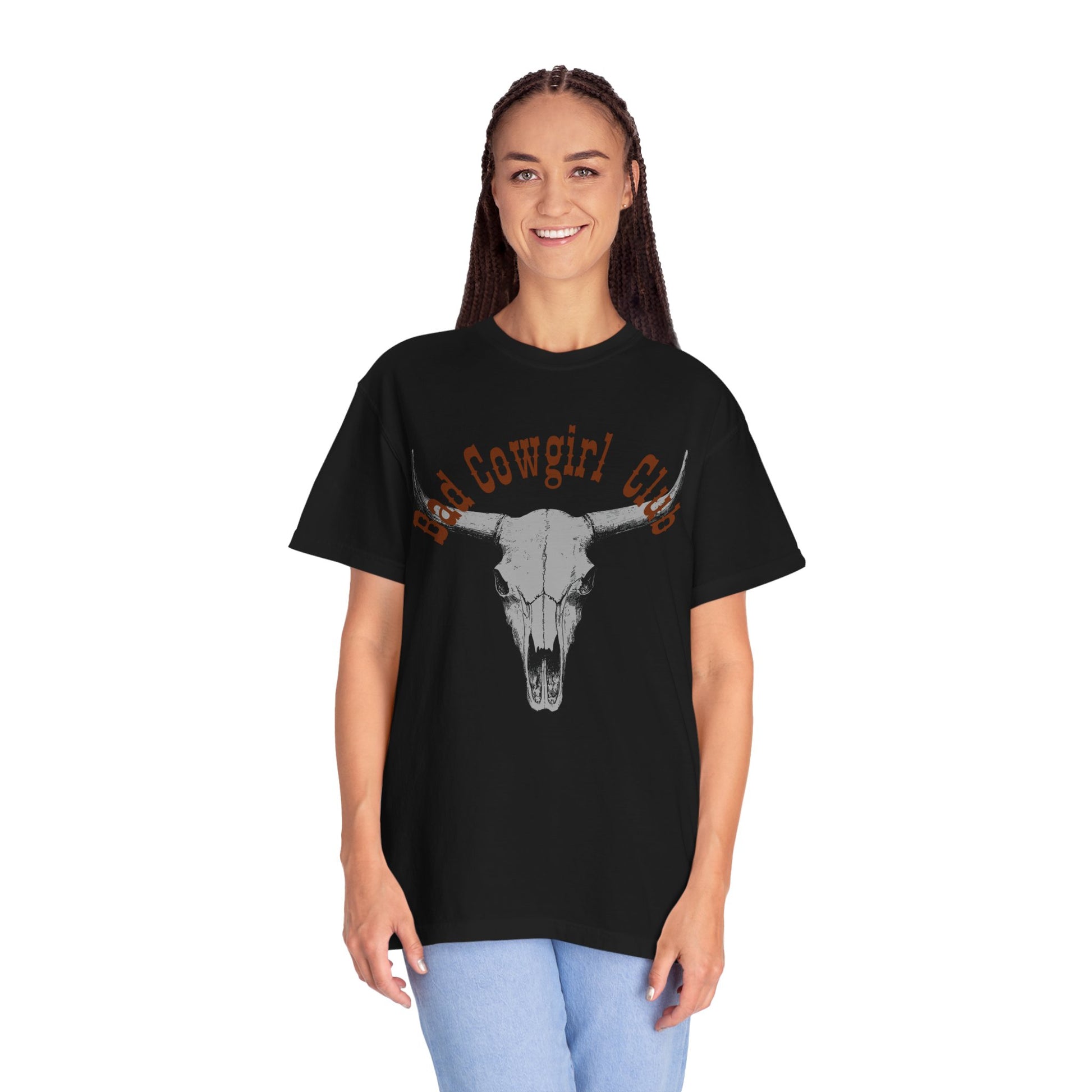 Boho Cowgirl T-Shirt - Southern Style Western Theme Fun Sassy Unisex Garment-Dyed Tee
