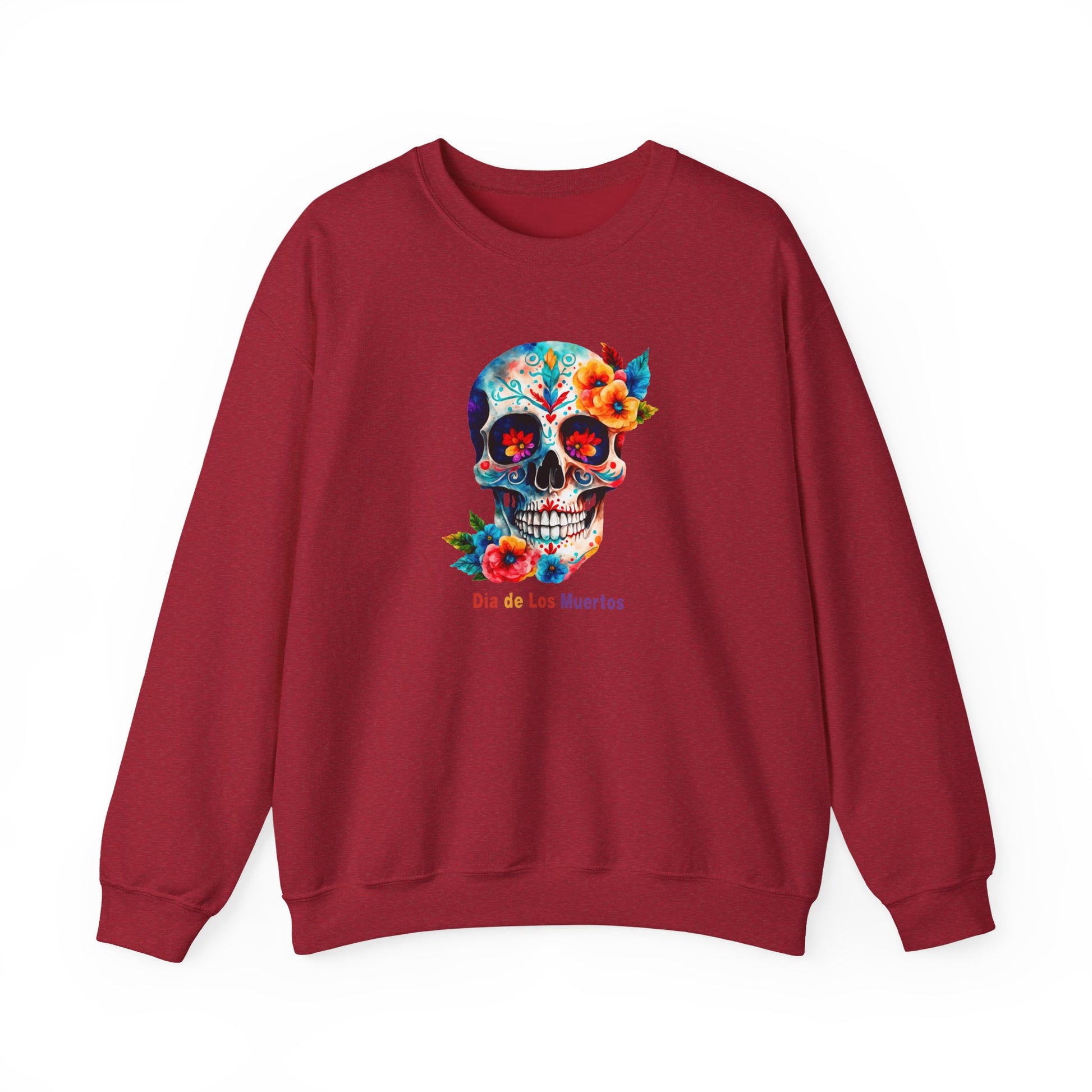 Day of the Dead, Dia de los Muertos Crewneck Sweatshirt - Halloween, Costume Unisex