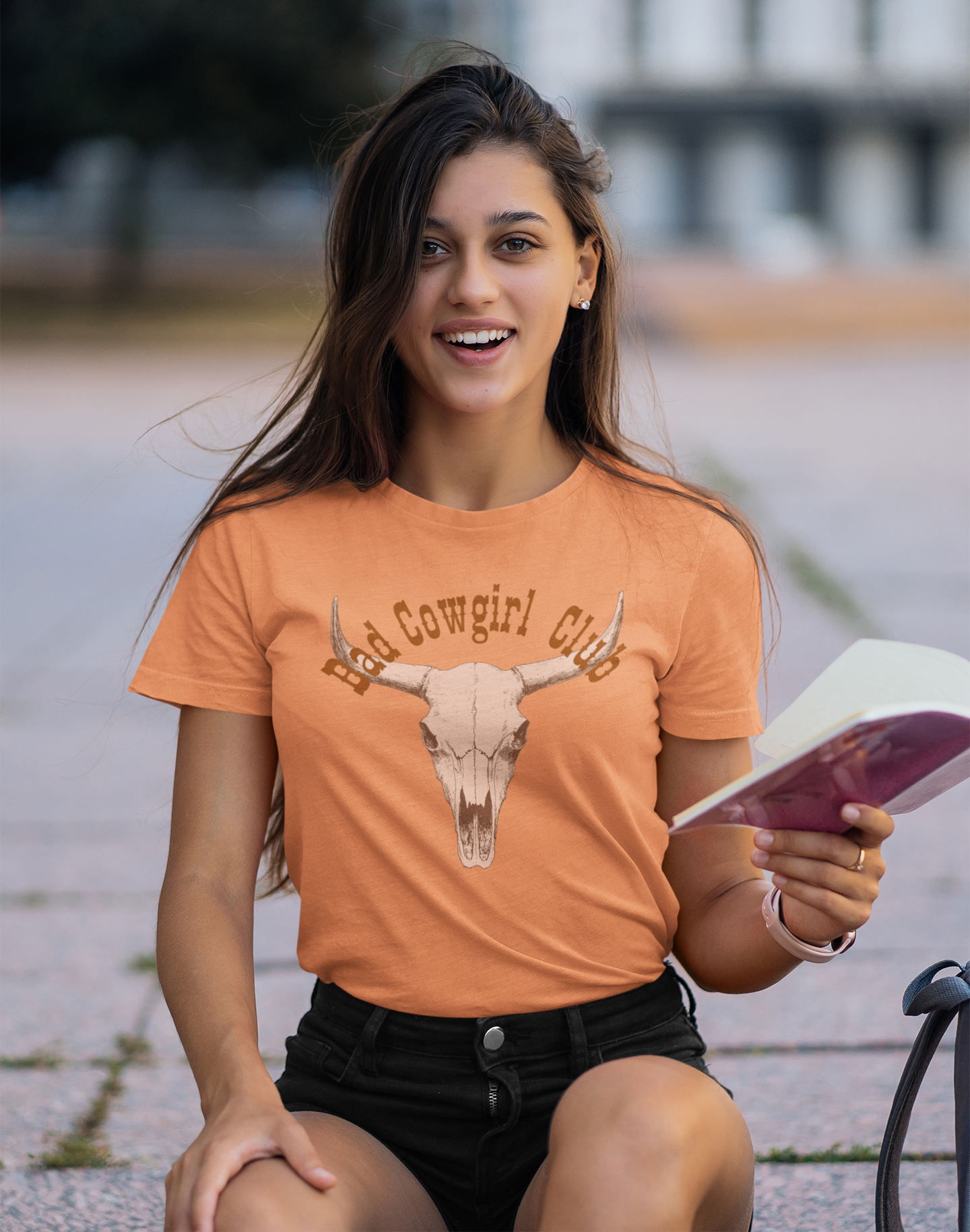 Boho Cowgirl T-Shirt - Southern Style Western Theme Fun Sassy Unisex Garment-Dyed Tee