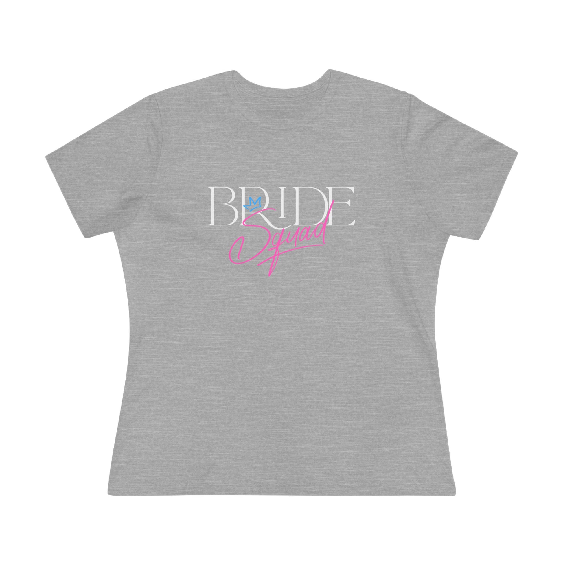 Bride Squad Cotton Tee, Perfect for Bachelorette Parties, Wedding Celebrations, Bridal Showers, Gifts for Bridesmaids, Matching Outfits