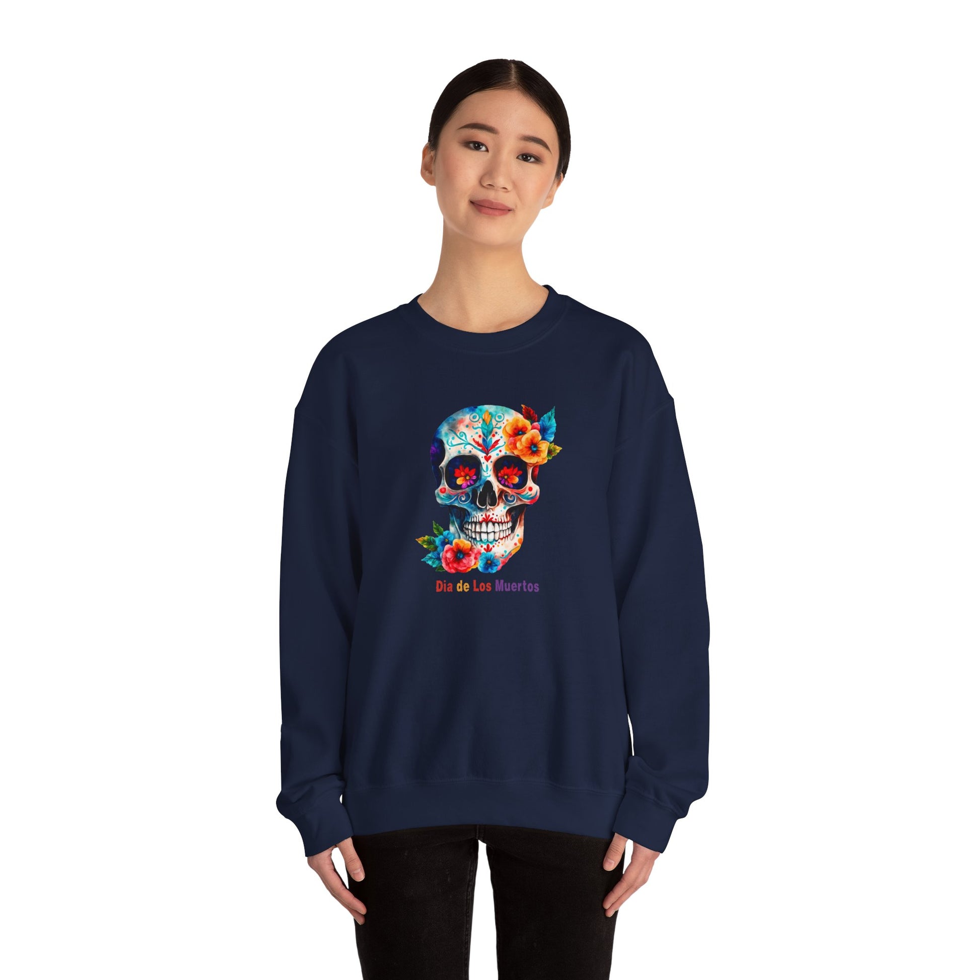 Day of the Dead, Dia de los Muertos Crewneck Sweatshirt - Halloween, Costume Unisex