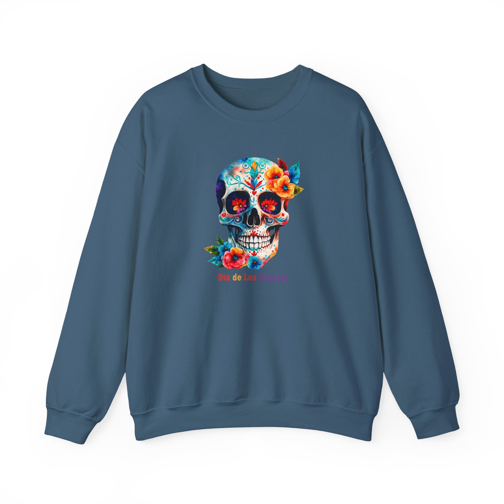 Day of the Dead, Dia de los Muertos Crewneck Sweatshirt - Halloween, Costume Unisex