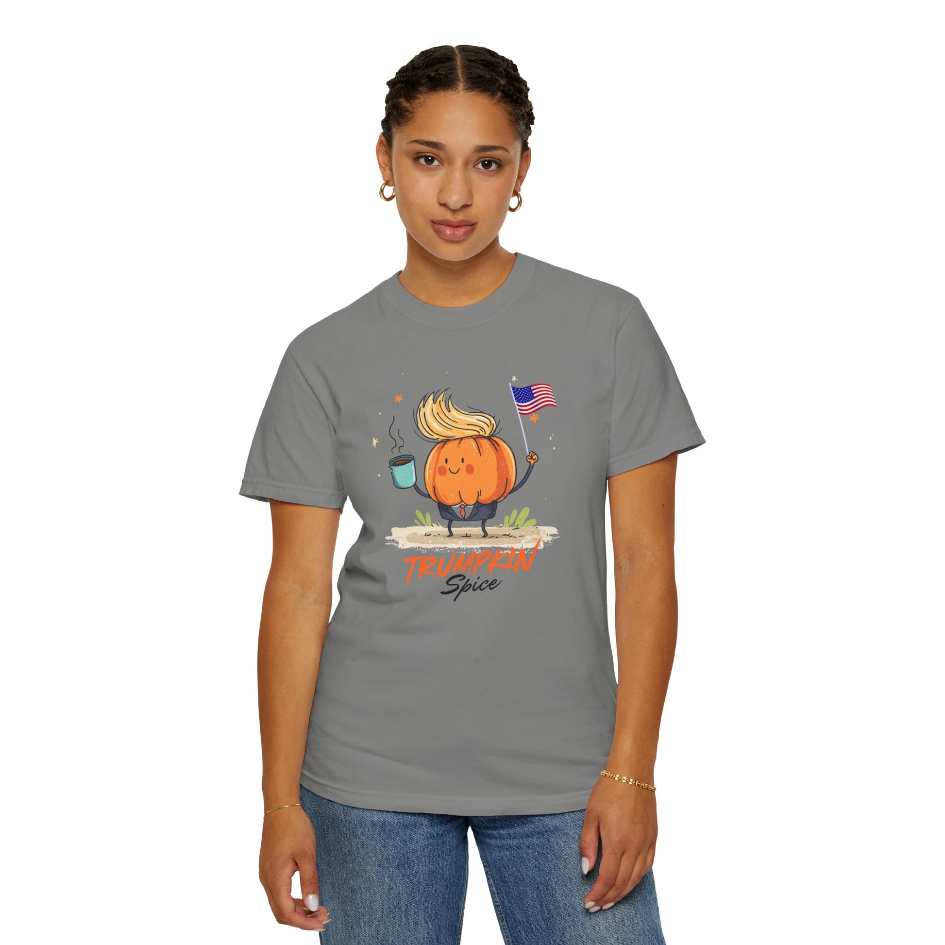 Fun Pumpkin Spice T-shirt, Fall Fashion for women, Halloween Shirt, Autumn Apparel, Holiday Gift, Maga, Cute Graphic Tee