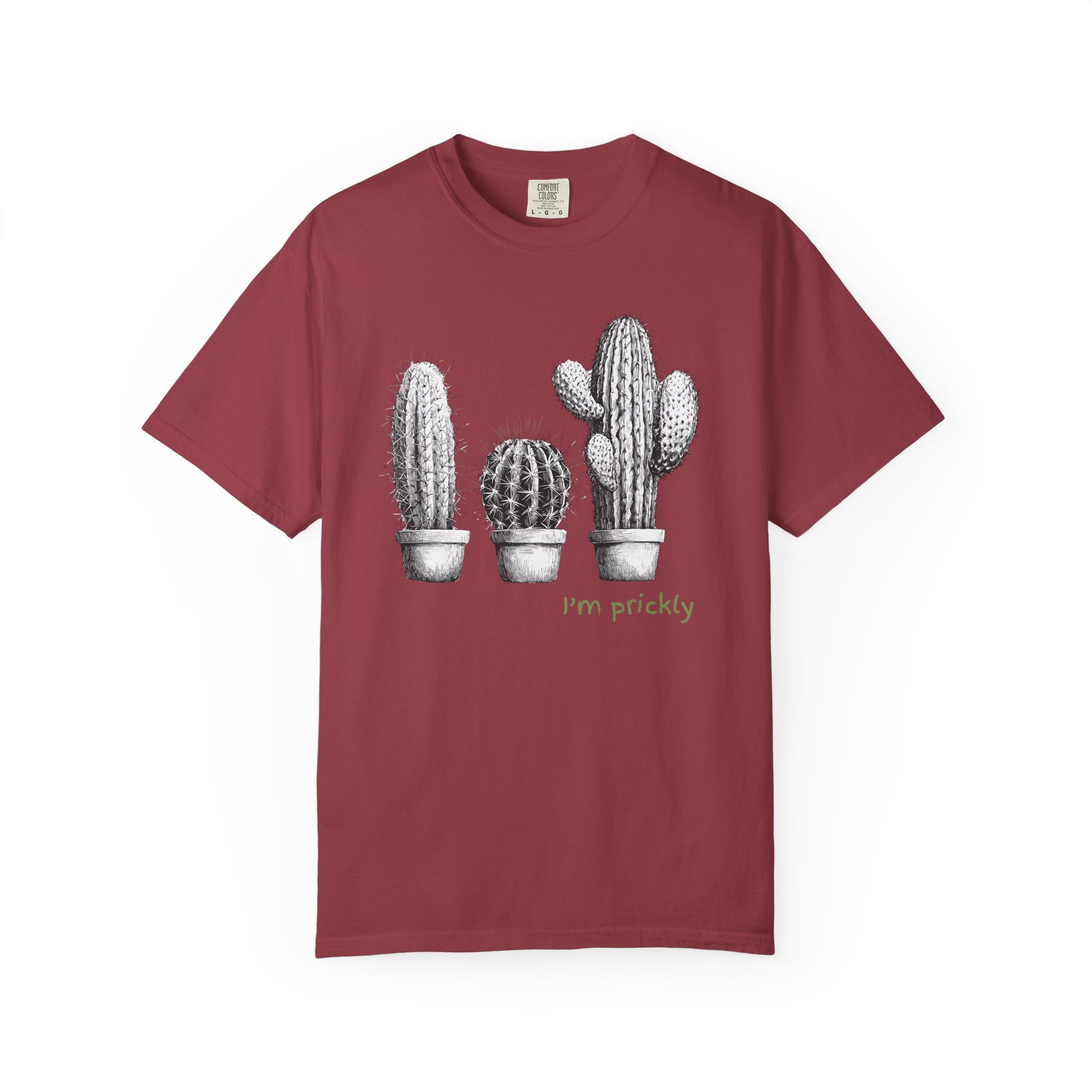 Prickly Cactus T-shirt - Funny Saying and Boho Freespirit Design