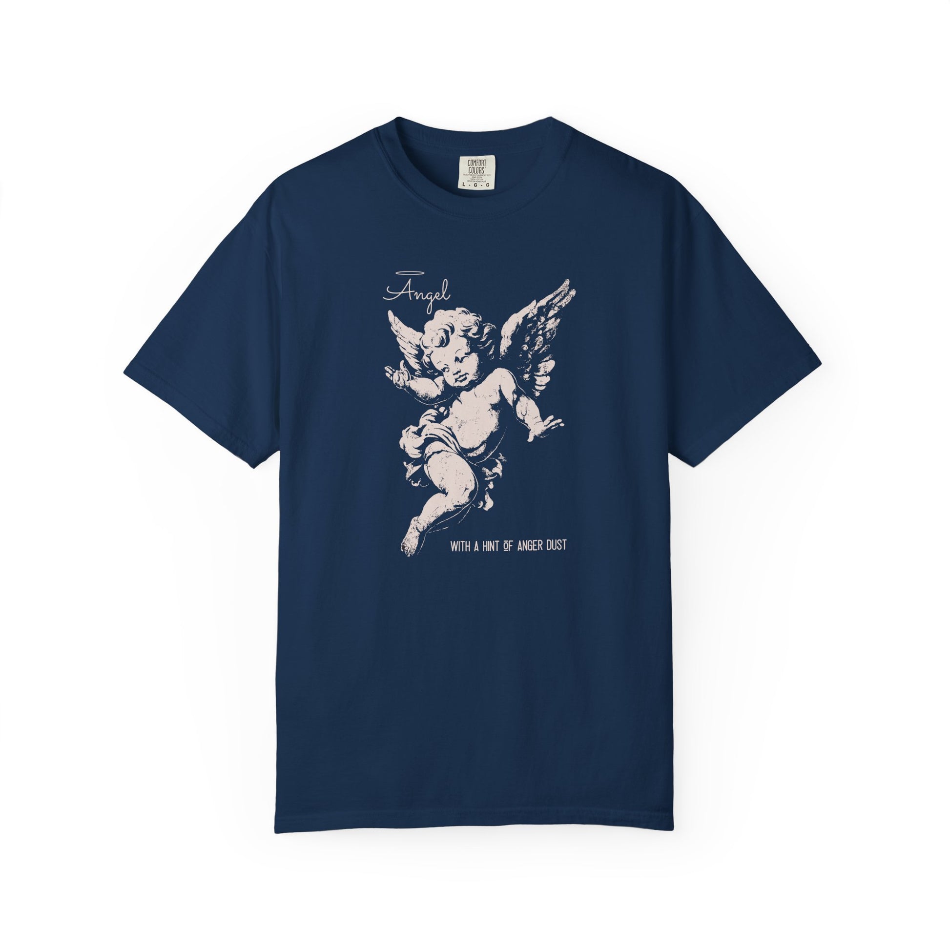 Vintage inspired Cherub T-shirt Classic Angel Design for Women sassy and sexy gift for her trendy distressed t-shirt boho girl