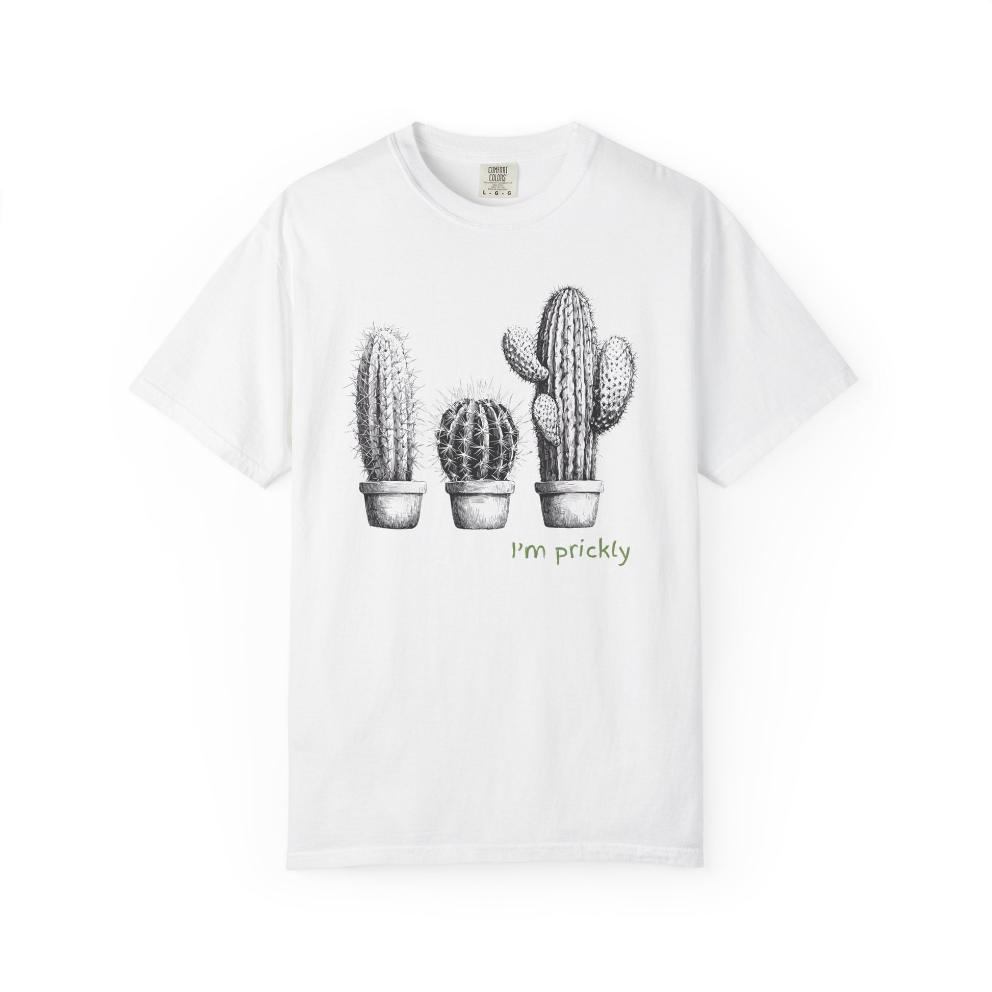 Prickly Cactus T-shirt - Funny Saying and Boho Freespirit Design