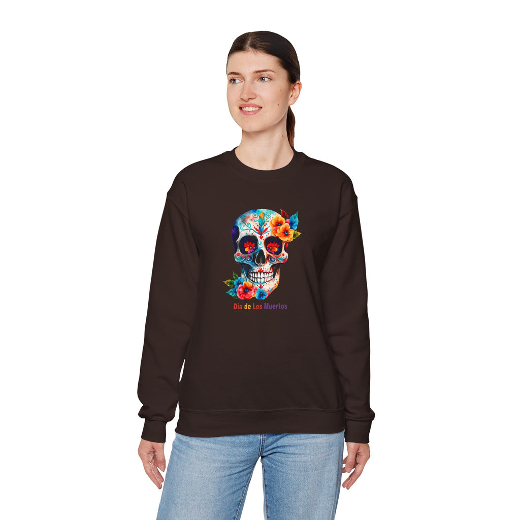 Day of the Dead, Dia de los Muertos Crewneck Sweatshirt - Halloween, Costume Unisex