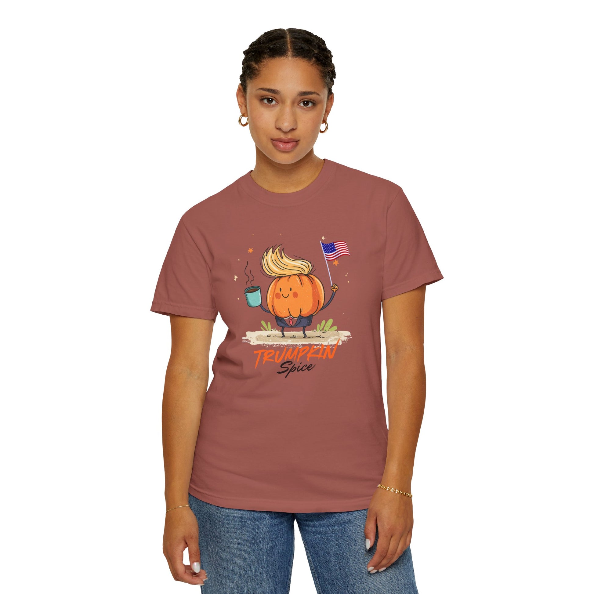 Fun Pumpkin Spice T-shirt, Fall Fashion for women, Halloween Shirt, Autumn Apparel, Holiday Gift, Maga, Cute Graphic Tee