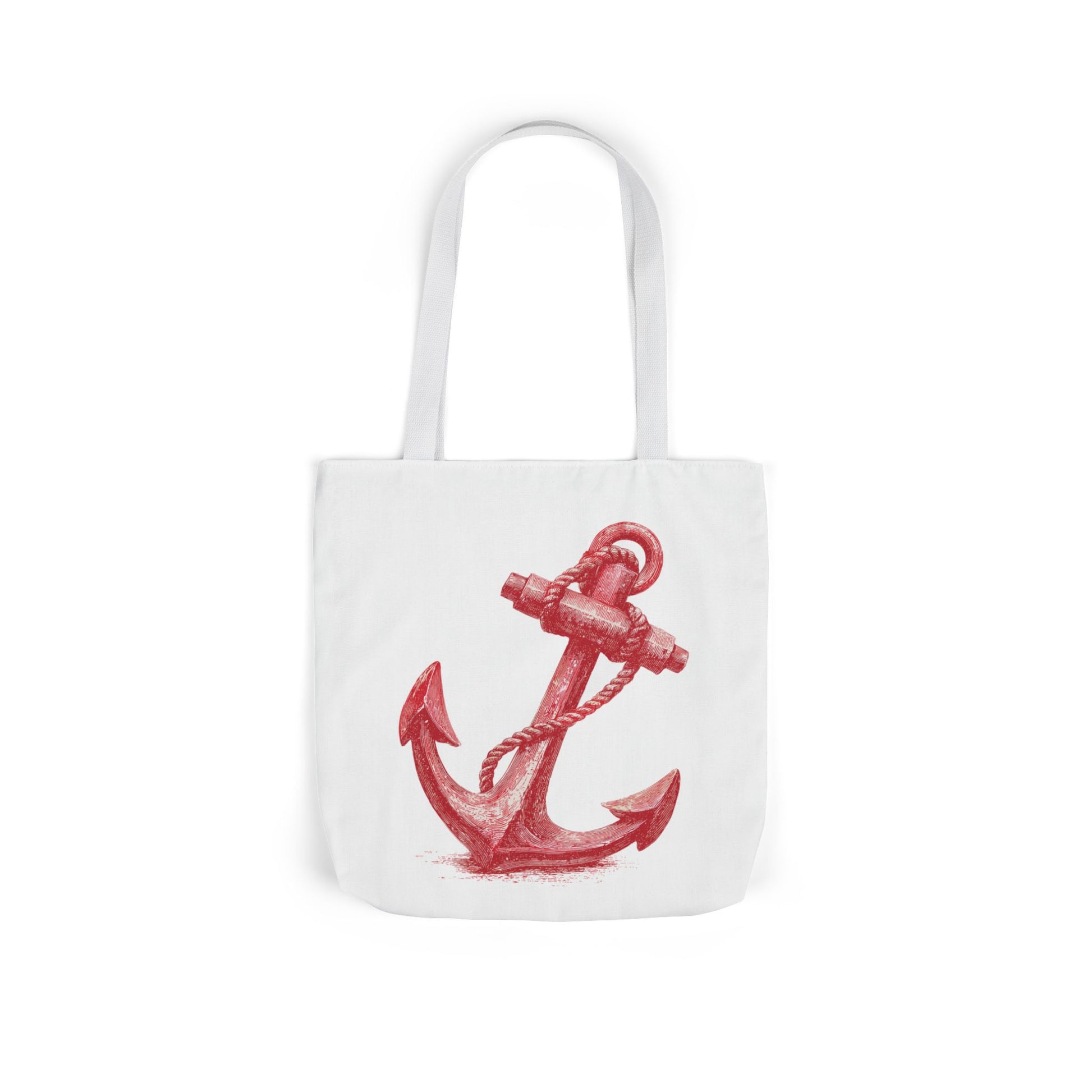 Stylish Anchor Canvas Tote Bag, Perfect for Beach Days, Eco-Friendly Shopping, Everyday Use, Unique Gift for anyone that loves the ocean, Nautical Lovers.