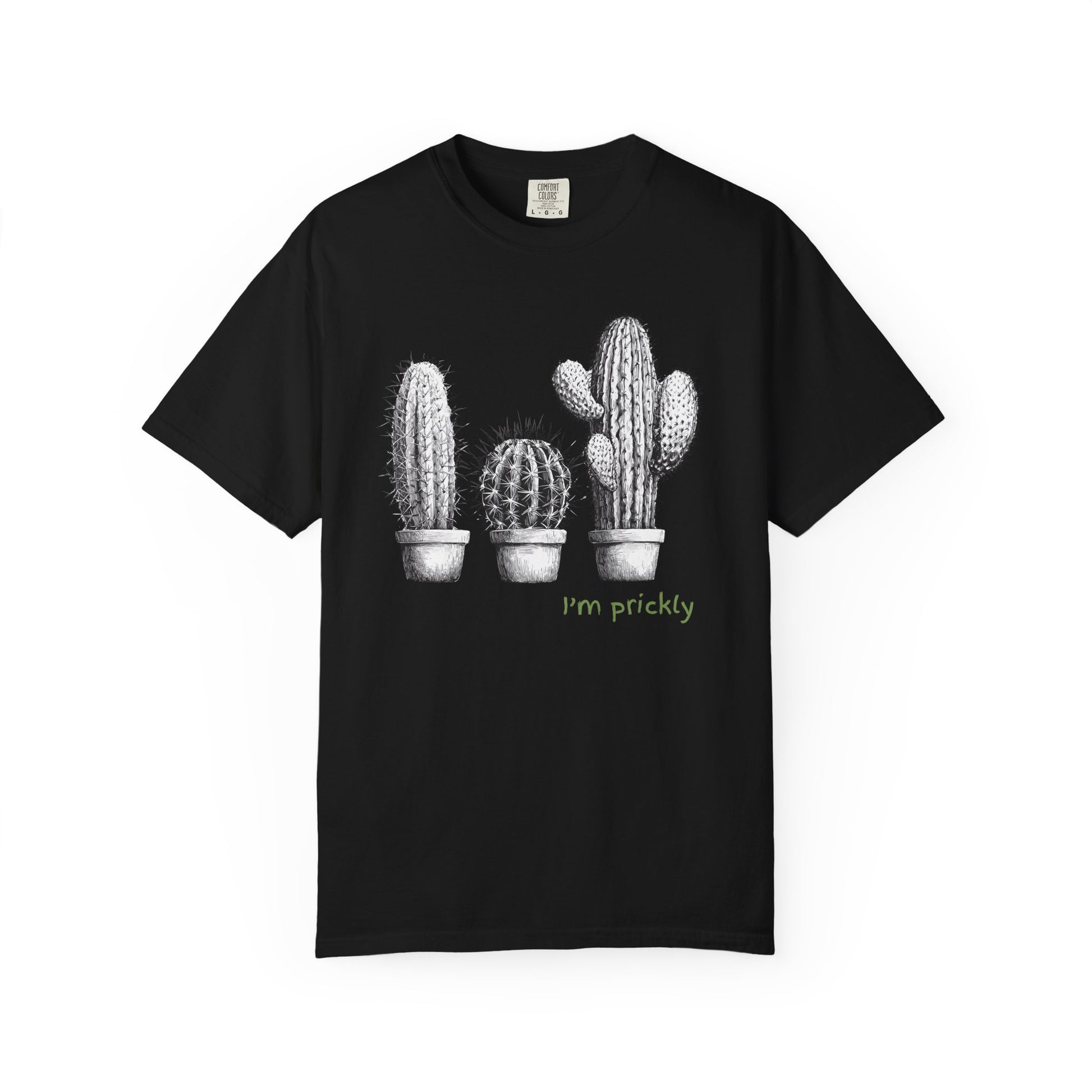 Prickly Cactus T-shirt - Funny Saying and Boho Freespirit Design