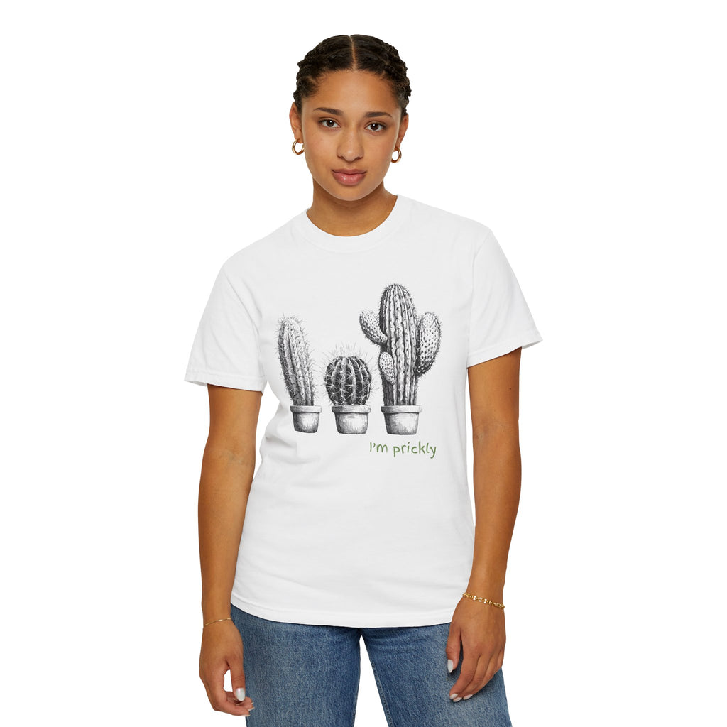 Prickly Cactus T-shirt - Funny Saying and Boho Freespirit Design