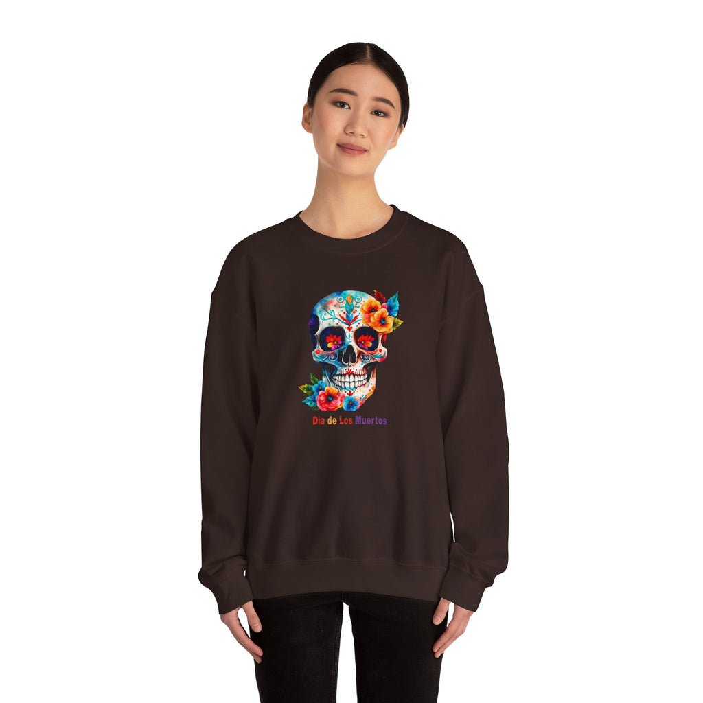 Day of the Dead, Dia de los Muertos Crewneck Sweatshirt - Halloween, Costume Unisex