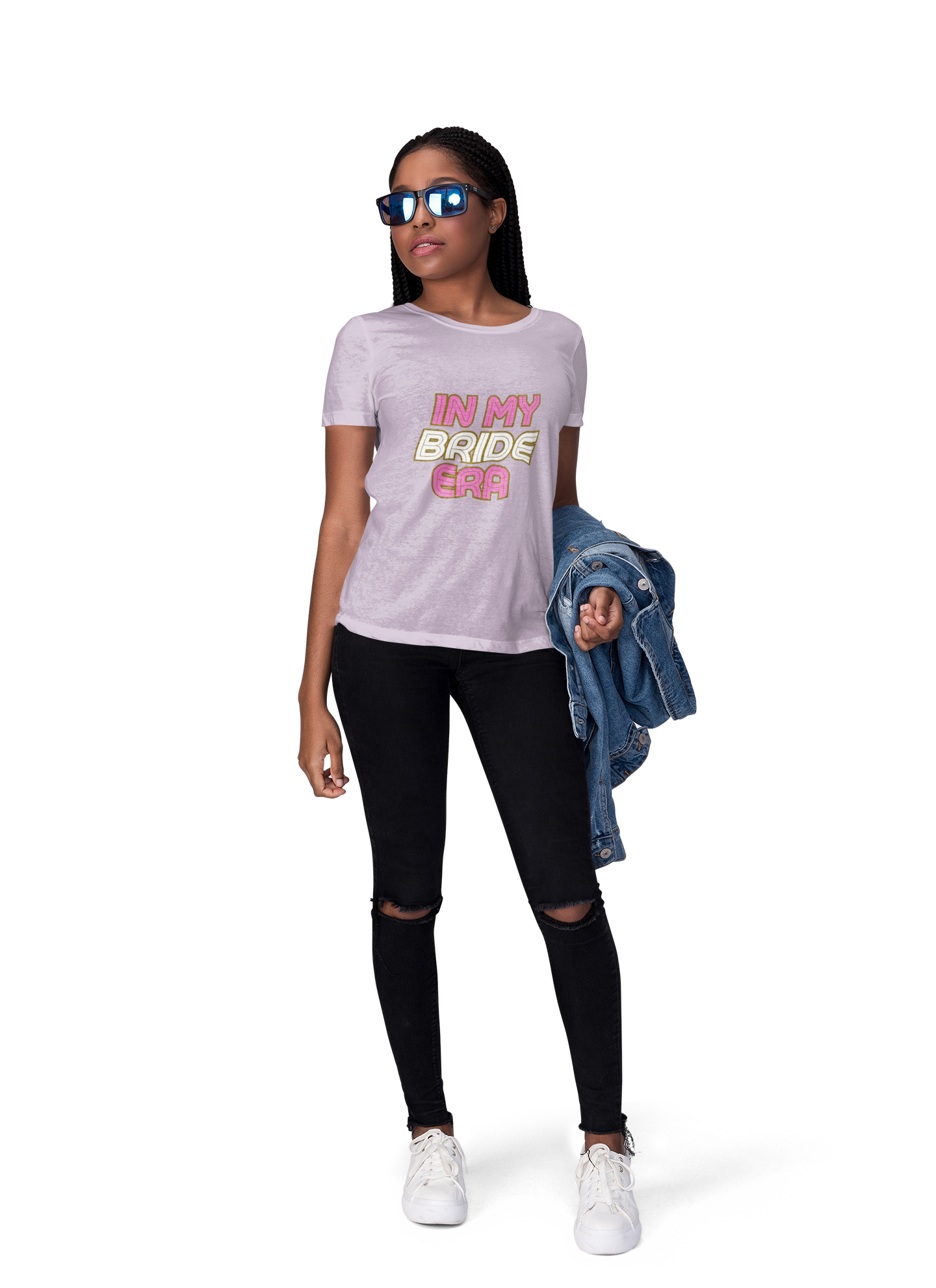 In my Bride Era Wedding Engagement Bachelorette Party Tee -Garment-Dyed T-shirt