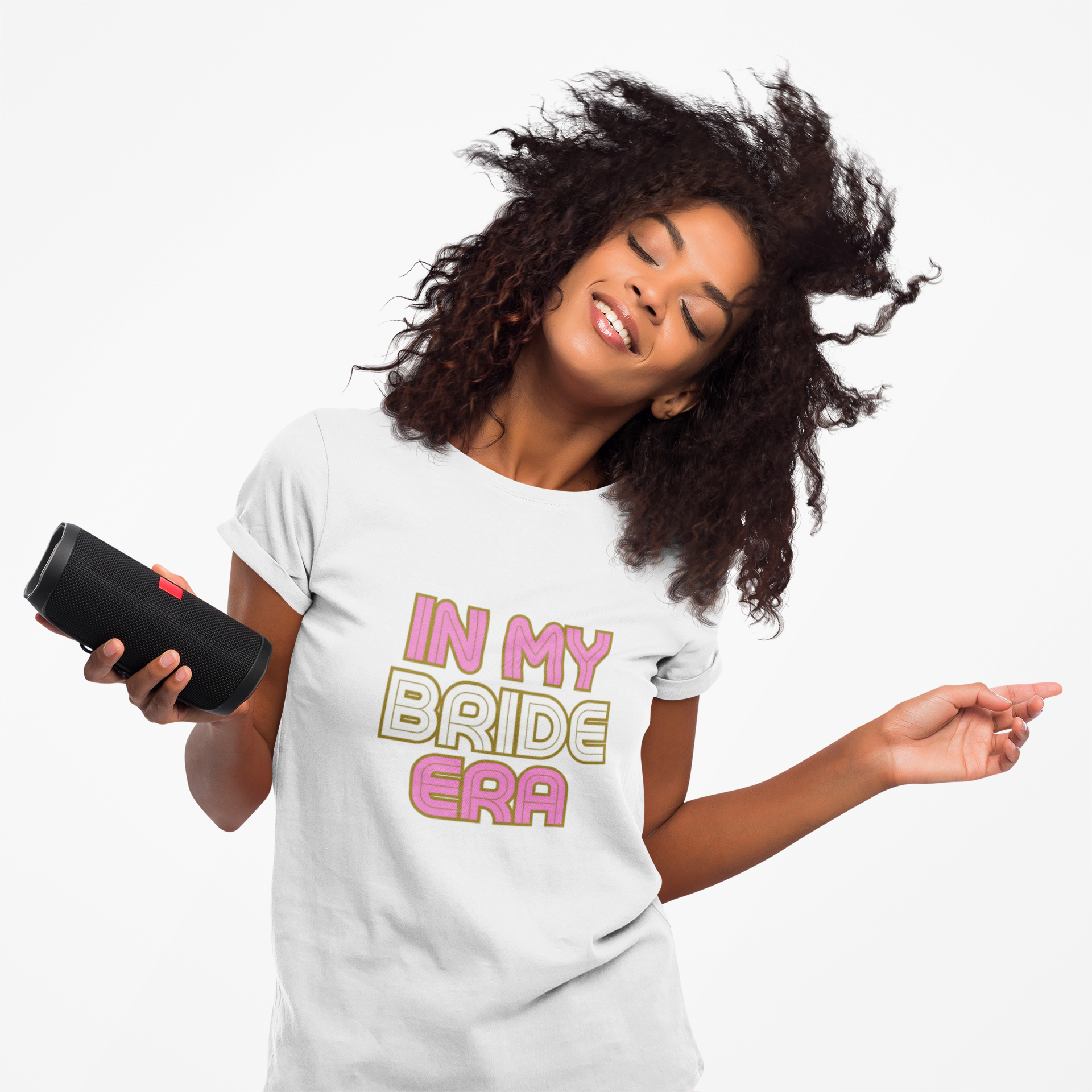 In my Bride Era Wedding Engagement Bachelorette Party Tee -Garment-Dyed T-shirt