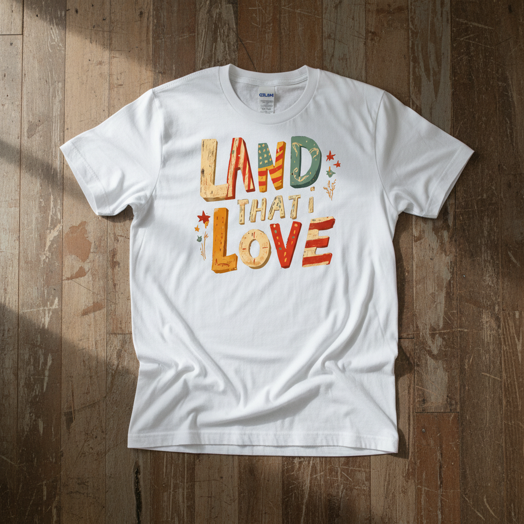 Patriotic loving tee proud love America Unisex T-Shirt  4th of July red white and blue freedom inspired t-shirt  Softstyle Comfort for Patriotic Souls