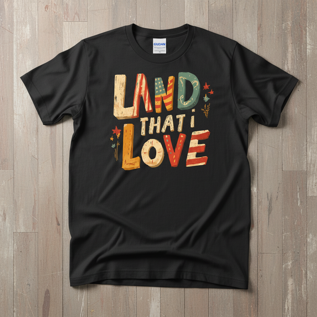 Patriotic loving tee proud love America Unisex T-Shirt  4th of July red white and blue freedom inspired t-shirt  Softstyle Comfort for Patriotic Souls