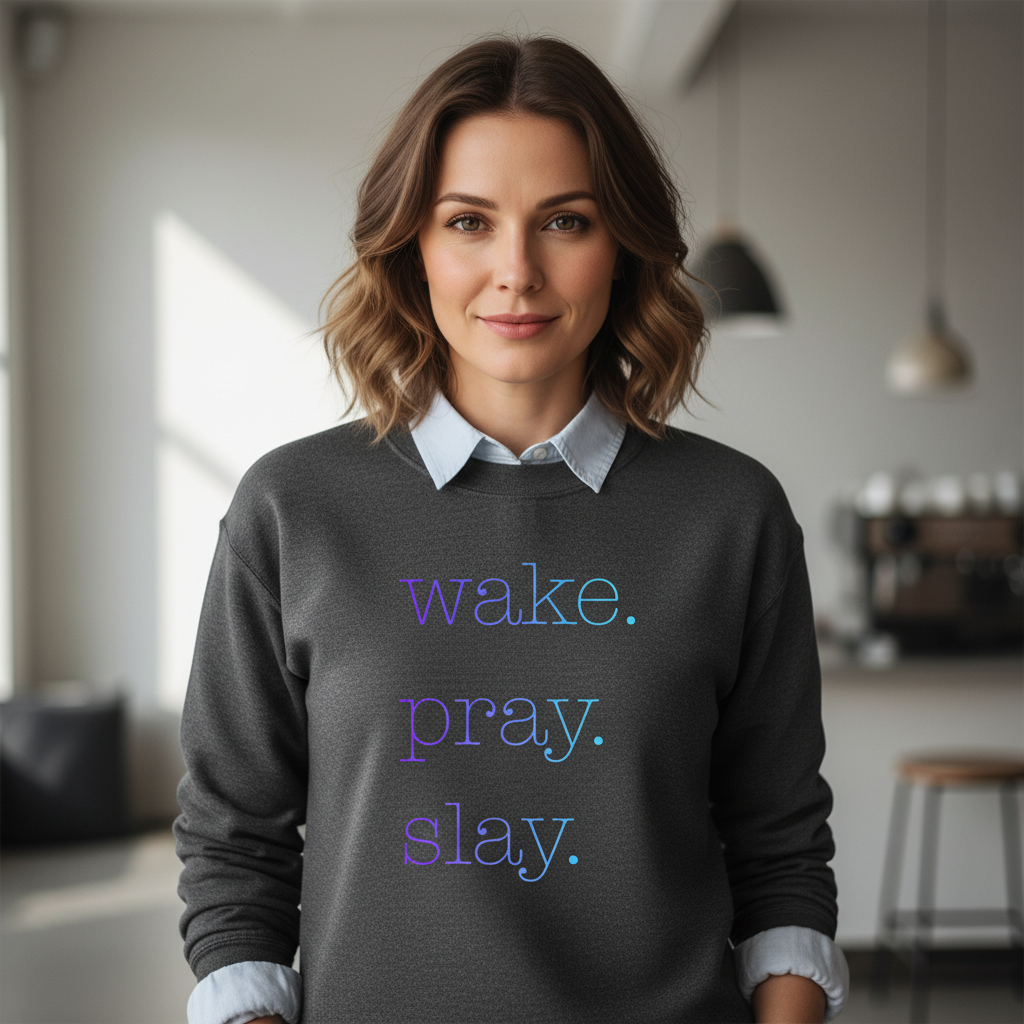 Christian inspired Women's pullover Faith based sweatshirt Inspirational gifts love Jesus  Crewneck Sweatshirt