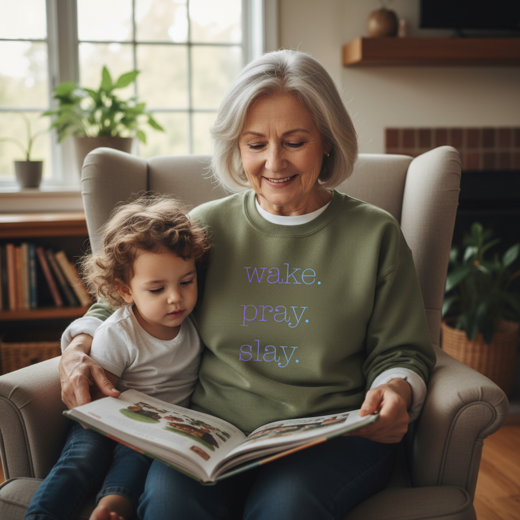 Christian inspired Women's pullover Faith based sweatshirt Inspirational gifts love Jesus  Crewneck Sweatshirt