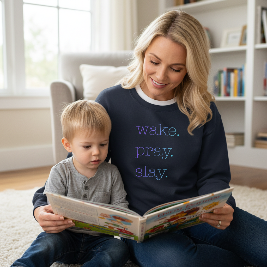 Christian inspired Women's pullover Faith based sweatshirt Inspirational gifts love Jesus  Crewneck Sweatshirt