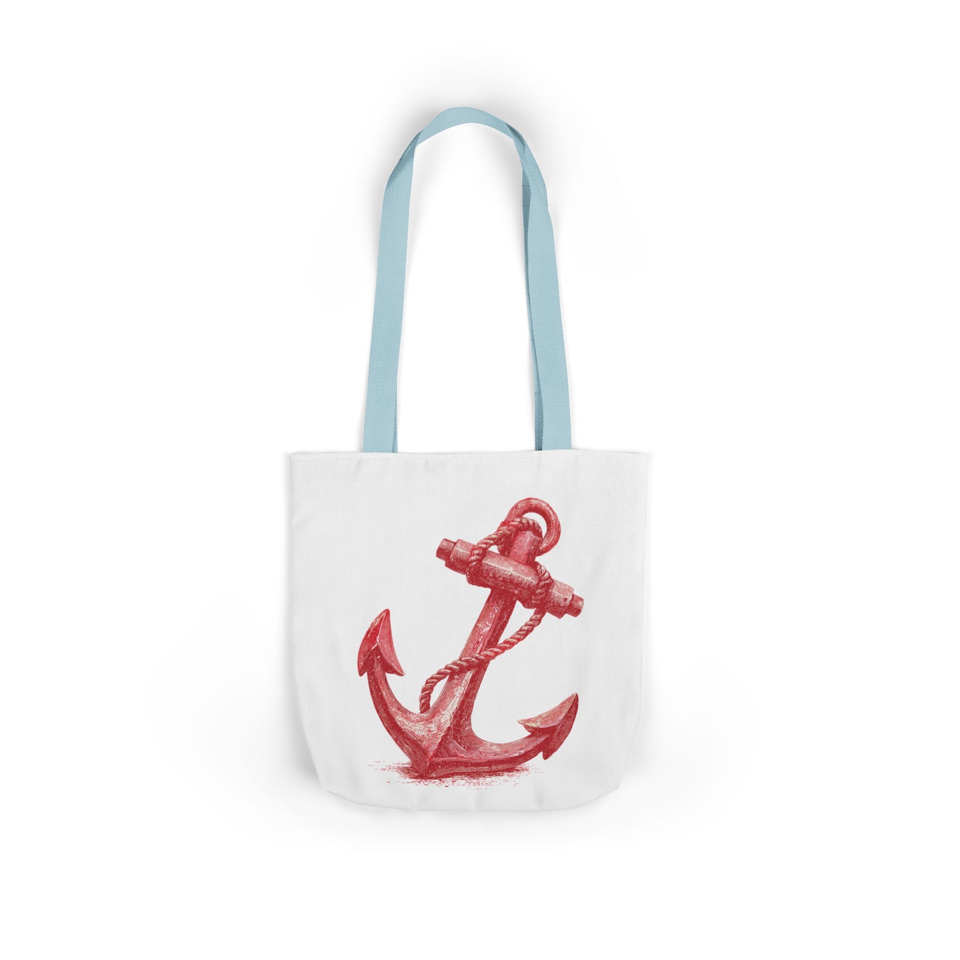 Stylish Anchor Canvas Tote Bag, Perfect for Beach Days, Eco-Friendly Shopping, Everyday Use, Unique Gift for anyone that loves the ocean, Nautical Lovers.