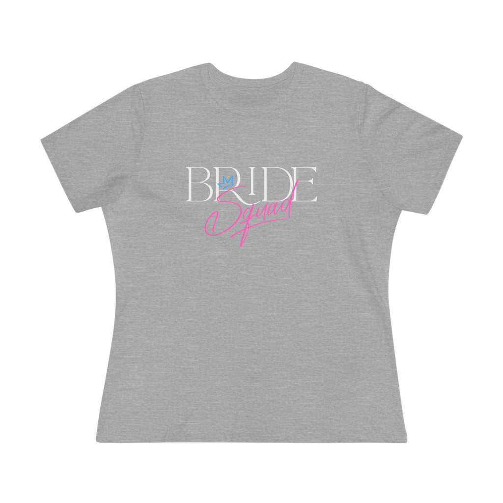 Bride Squad Cotton Tee, Perfect for Bachelorette Parties, Wedding Celebrations, Bridal Showers, Gifts for Bridesmaids, Matching Outfits