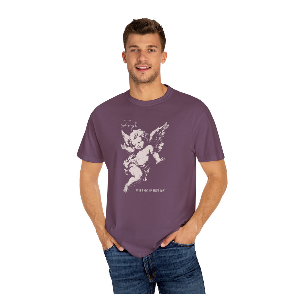 Vintage inspired Cherub T-shirt Classic Angel Design for Women sassy and sexy gift for her trendy distressed t-shirt boho girl