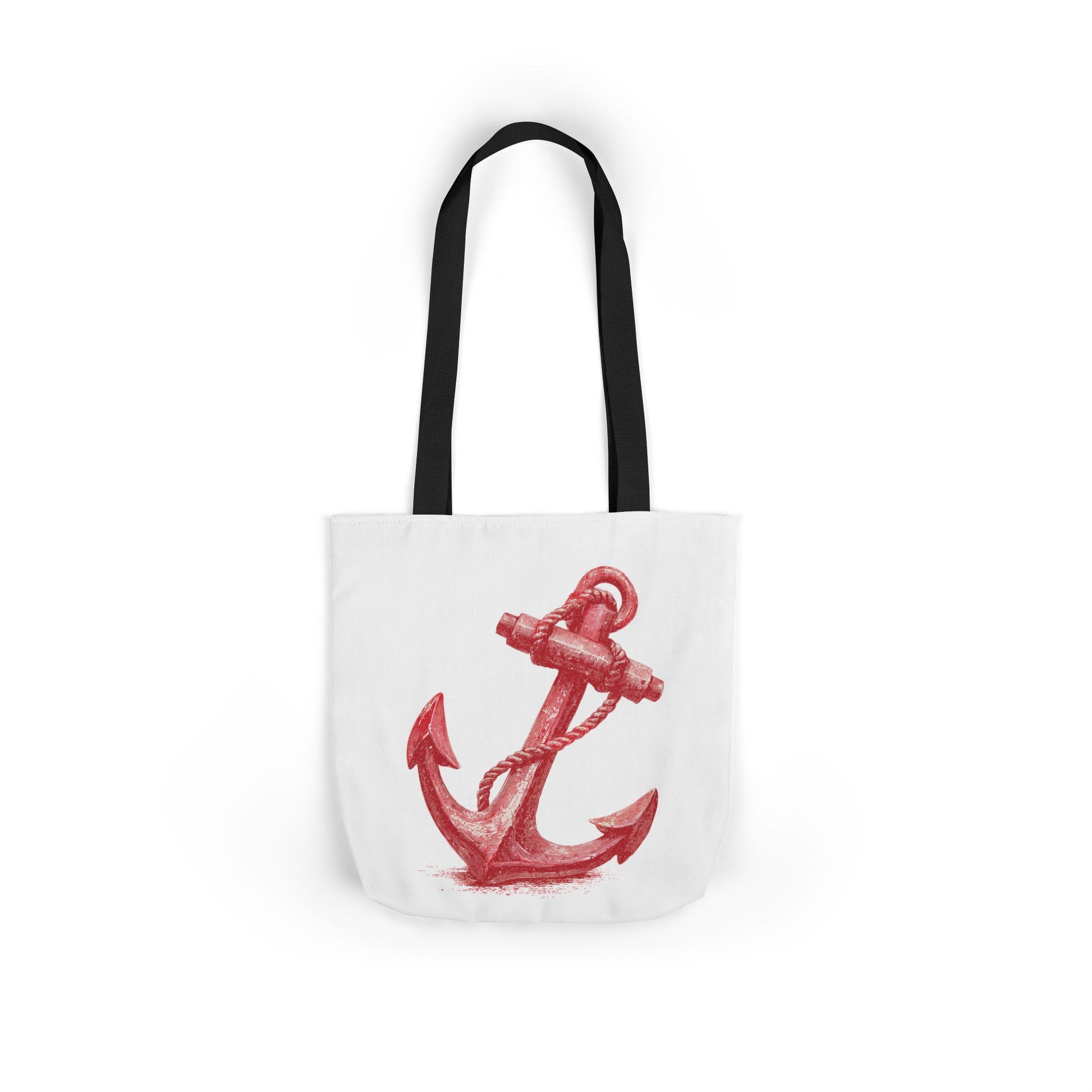 Stylish Anchor Canvas Tote Bag, Perfect for Beach Days, Eco-Friendly Shopping, Everyday Use, Unique Gift for anyone that loves the ocean, Nautical Lovers.