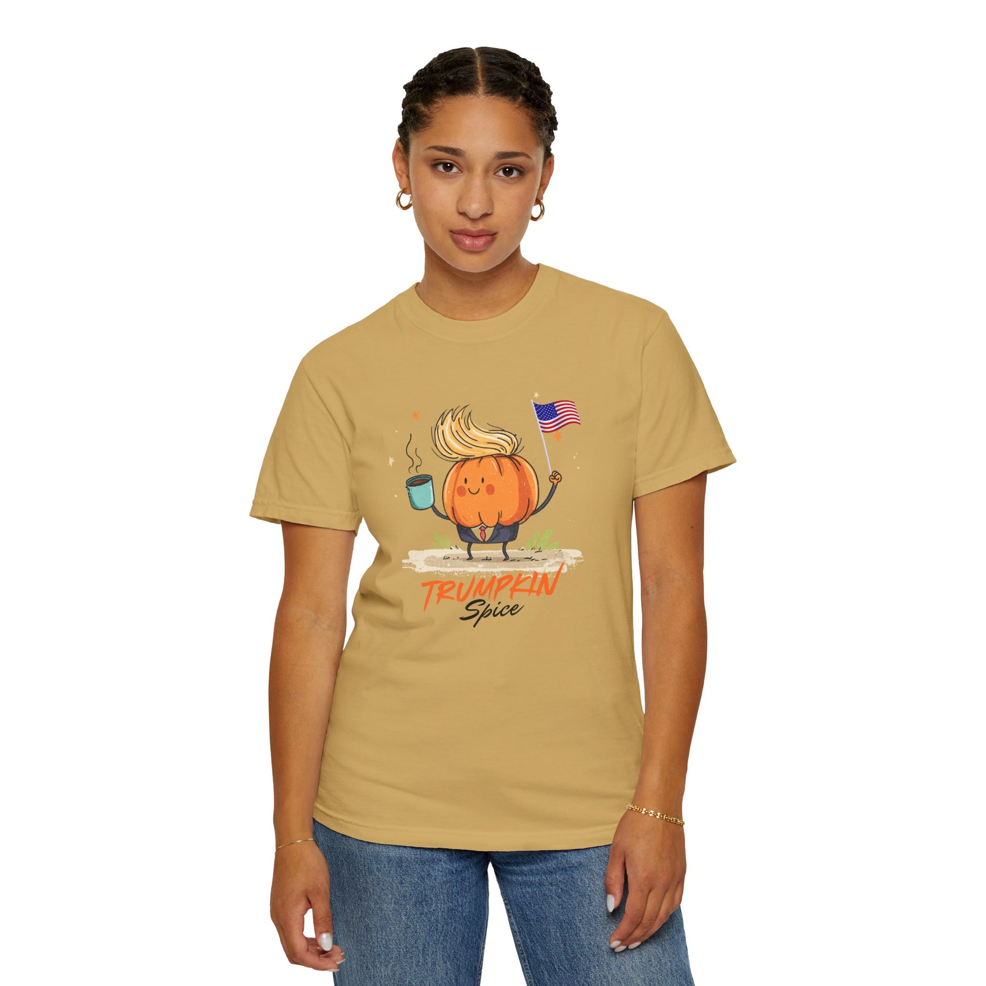 Fun Pumpkin Spice T-shirt, Fall Fashion for women, Halloween Shirt, Autumn Apparel, Holiday Gift, Maga, Cute Graphic Tee