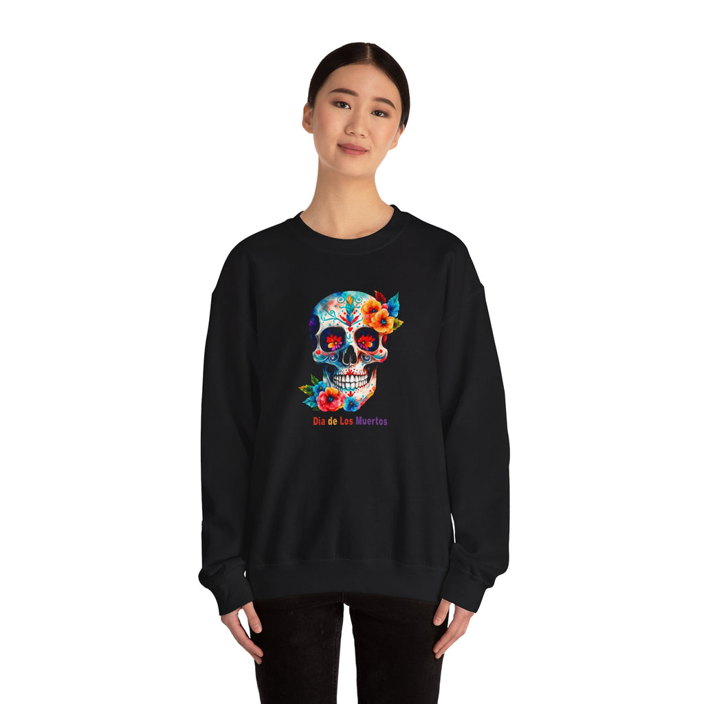Day of the Dead, Dia de los Muertos Crewneck Sweatshirt - Halloween, Costume Unisex