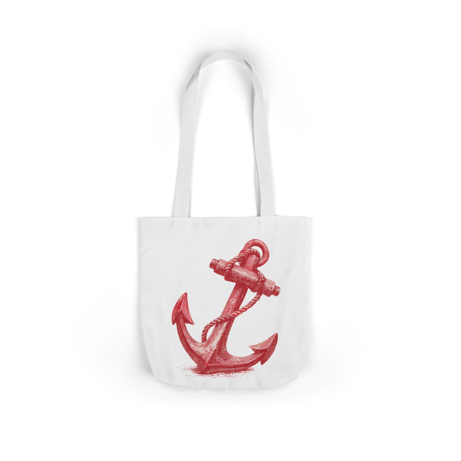 Stylish Anchor Canvas Tote Bag, Perfect for Beach Days, Eco-Friendly Shopping, Everyday Use, Unique Gift for anyone that loves the ocean, Nautical Lovers.