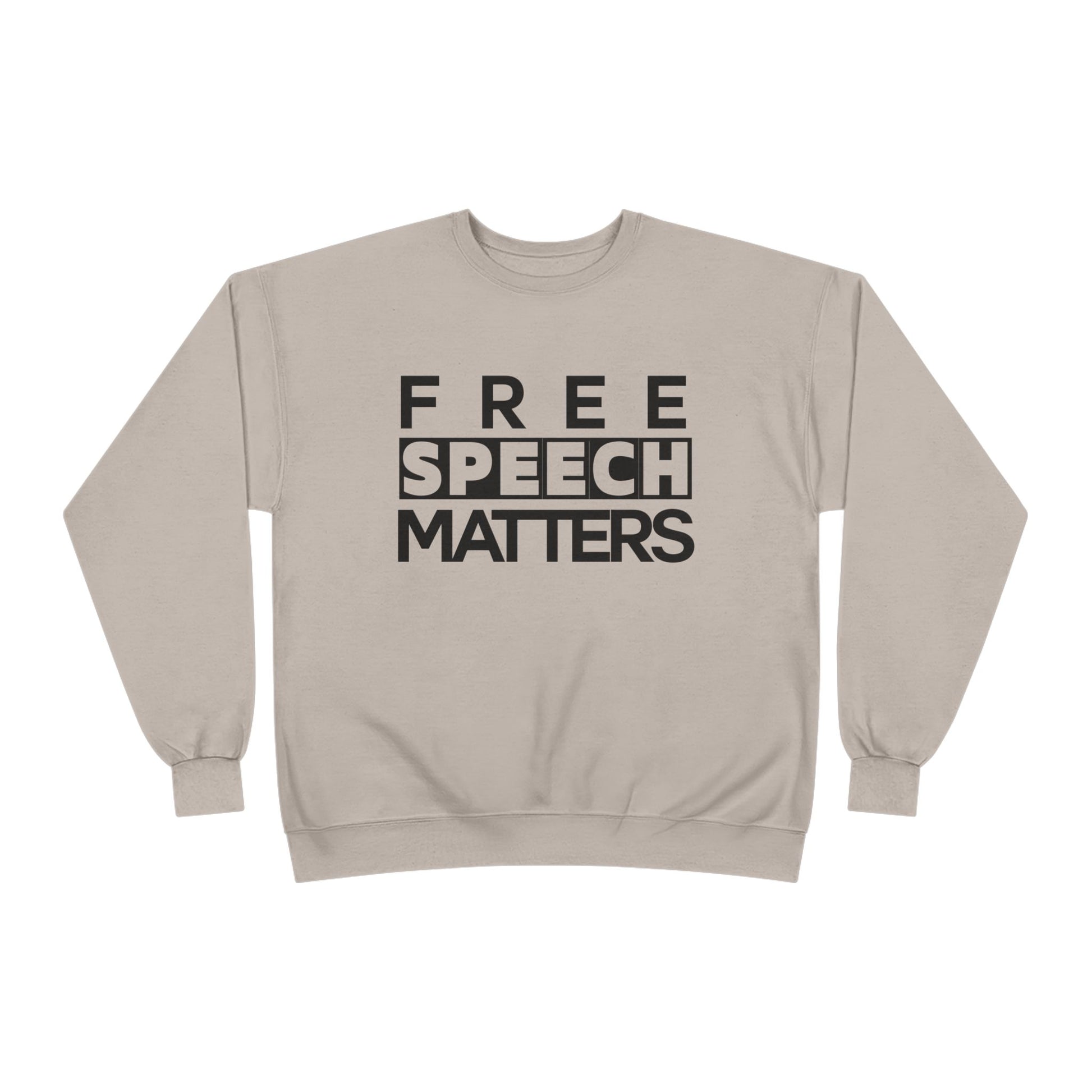 Unisex Crewneck Sweatshirt - Free Speech Matters Political Alliance Freedom Liftable All Genders