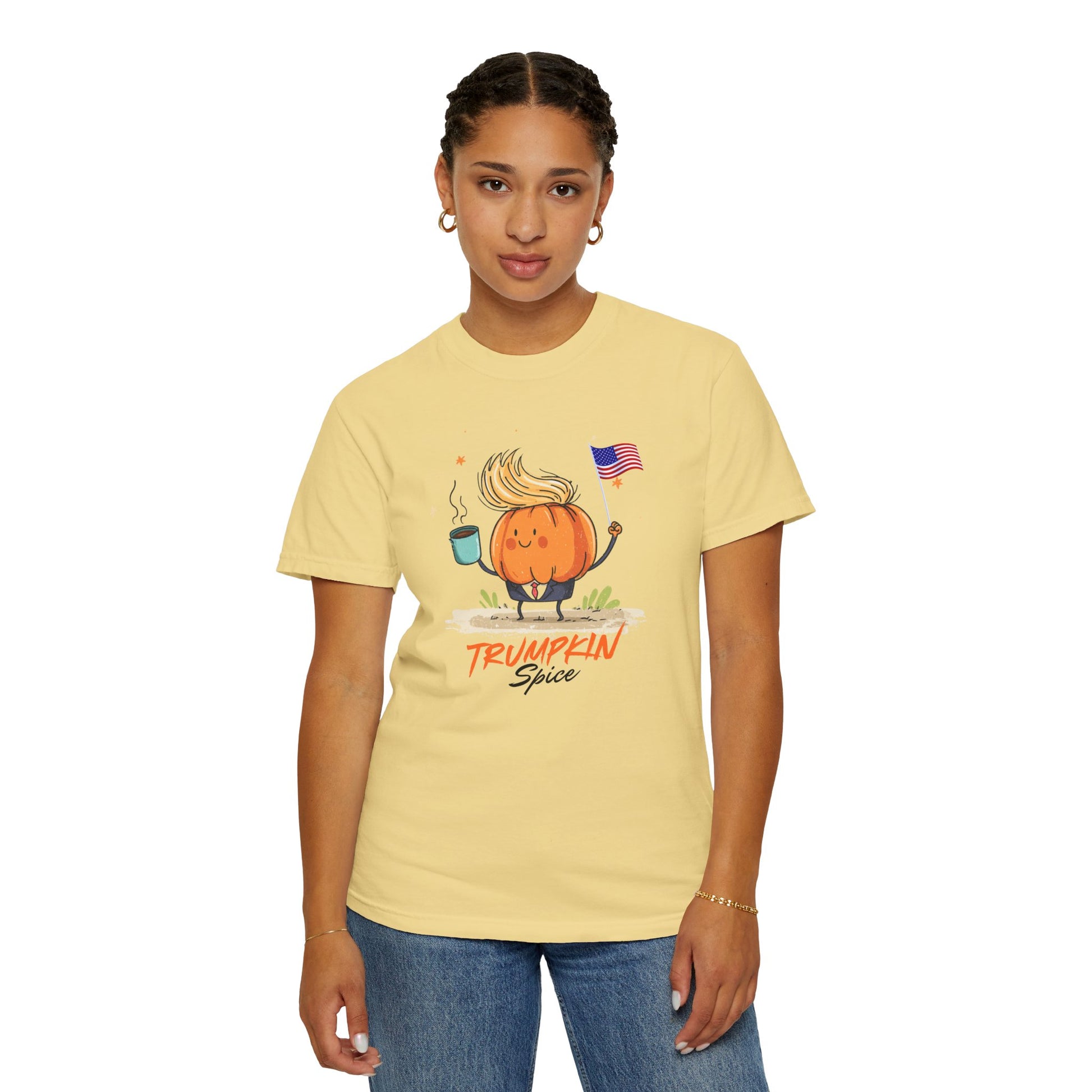 Fun Pumpkin Spice T-shirt, Fall Fashion for women, Halloween Shirt, Autumn Apparel, Holiday Gift, Maga, Cute Graphic Tee