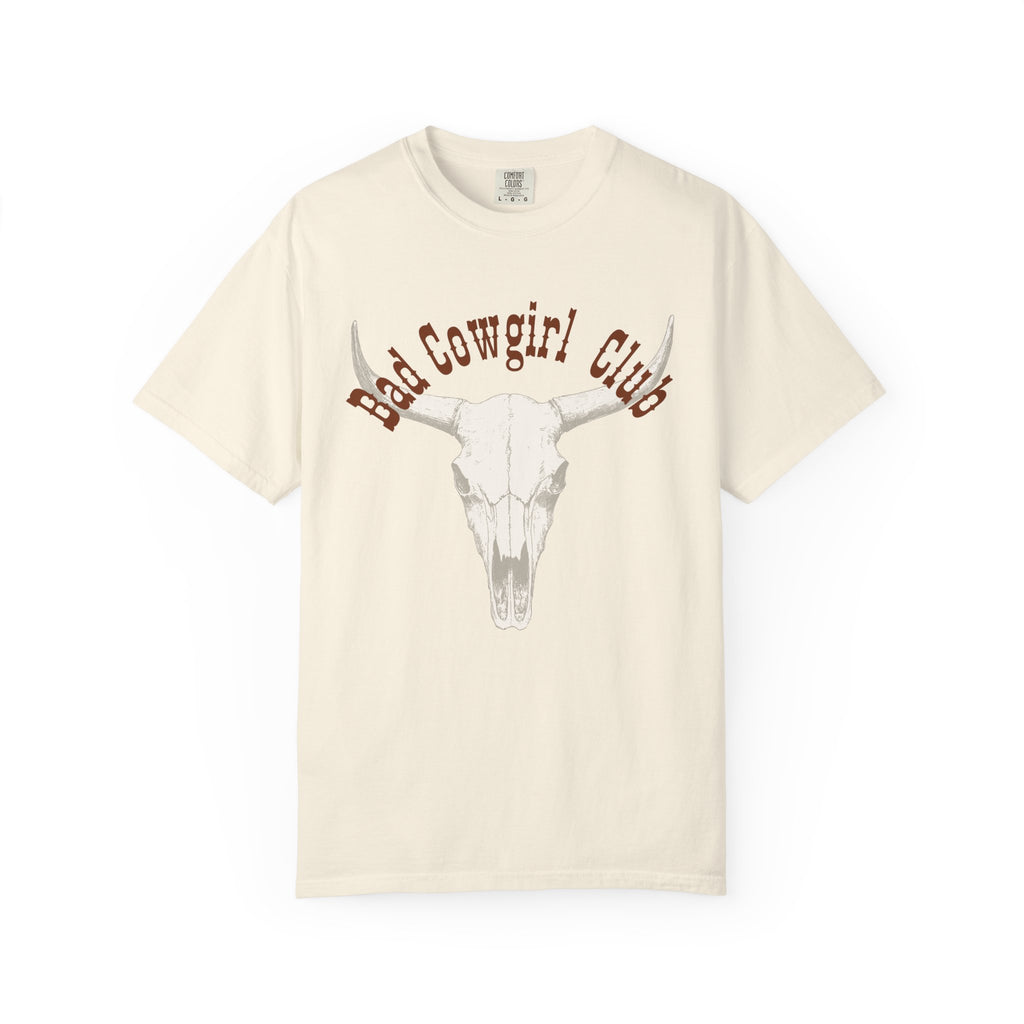Boho Cowgirl T-Shirt - Southern Style Western Theme Fun Sassy Unisex Garment-Dyed Tee
