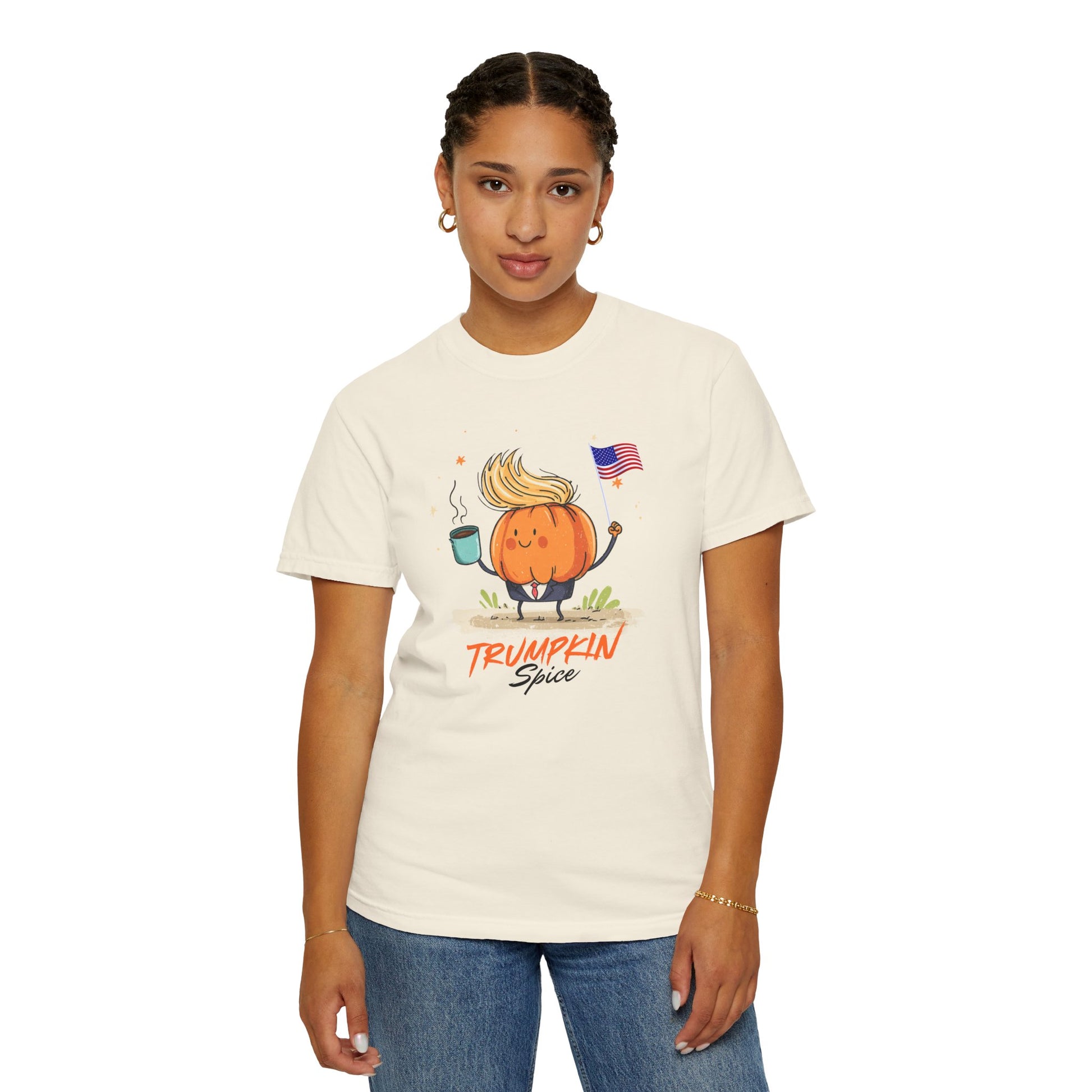 Fun Pumpkin Spice T-shirt, Fall Fashion for women, Halloween Shirt, Autumn Apparel, Holiday Gift, Maga, Cute Graphic Tee