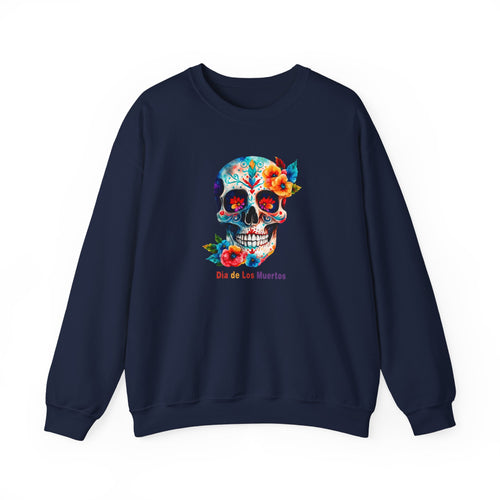 Day of the Dead, Dia de los Muertos Crewneck Sweatshirt - Halloween, Costume Unisex