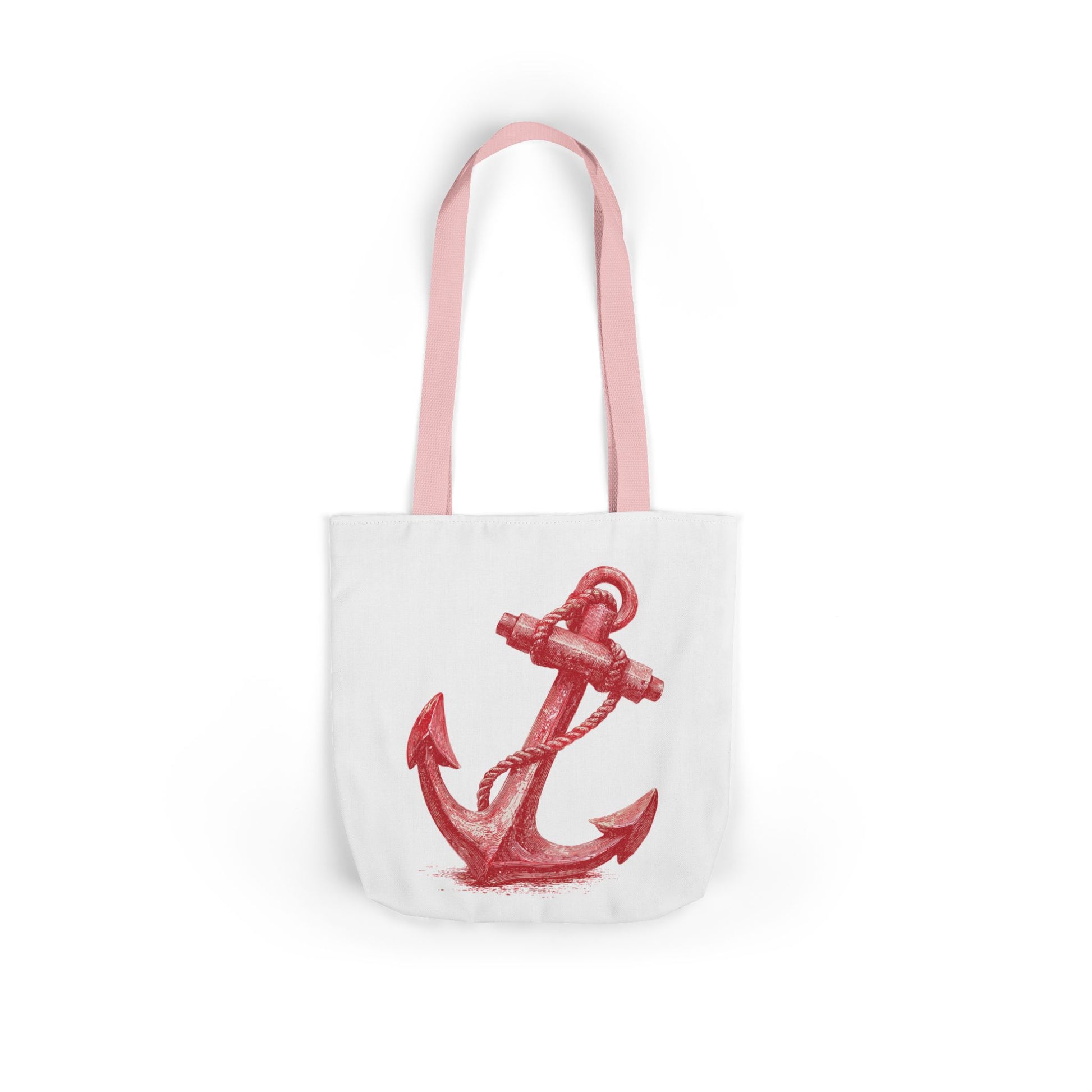 Stylish Anchor Canvas Tote Bag, Perfect for Beach Days, Eco-Friendly Shopping, Everyday Use, Unique Gift for anyone that loves the ocean, Nautical Lovers.