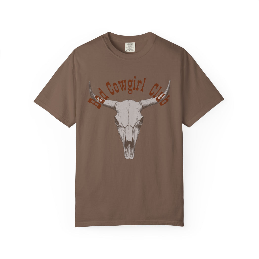 Boho Cowgirl T-Shirt - Southern Style Western Theme Fun Sassy Unisex Garment-Dyed Tee